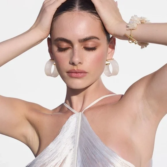 Cult Gaia Aliza 8" Freshwater Pearl Bracelet New With Tags In Box - Picture 6 of 14